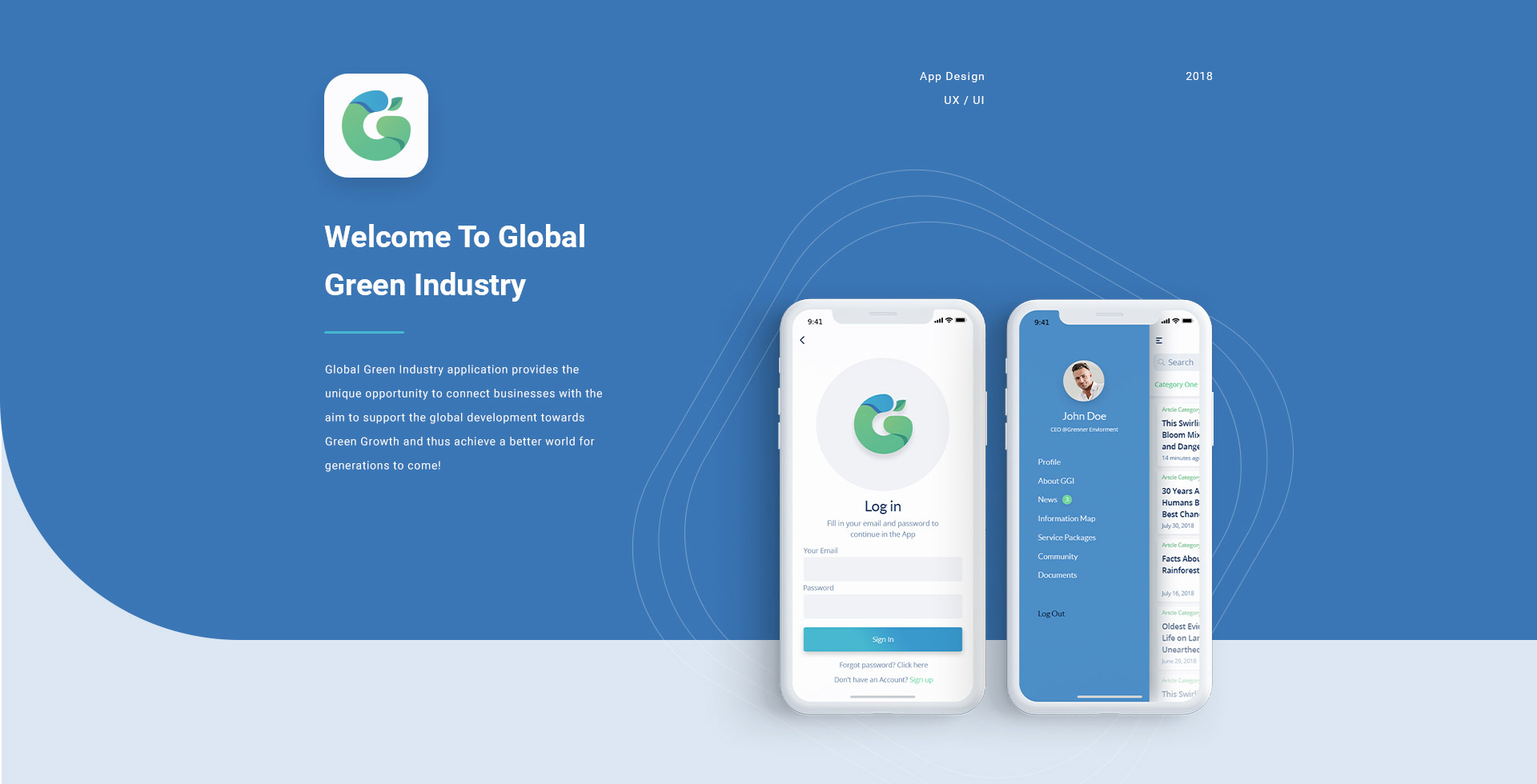 Global green app